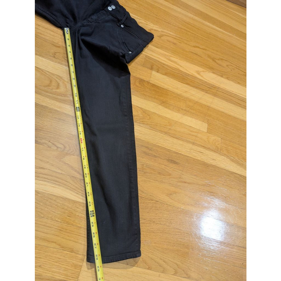 Hudson Jeans Collin Black Skinny Denim Size 31 - Picture 11 of 12